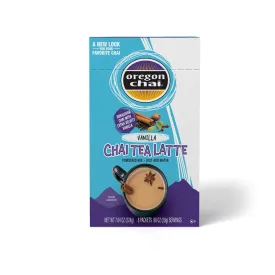 Vanilla Dry Chai Latte Mix - 6 x 8 CT Carton