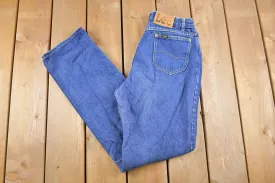 Vintage 1990s Lee Blue Denim Jeans Size 28 x 32