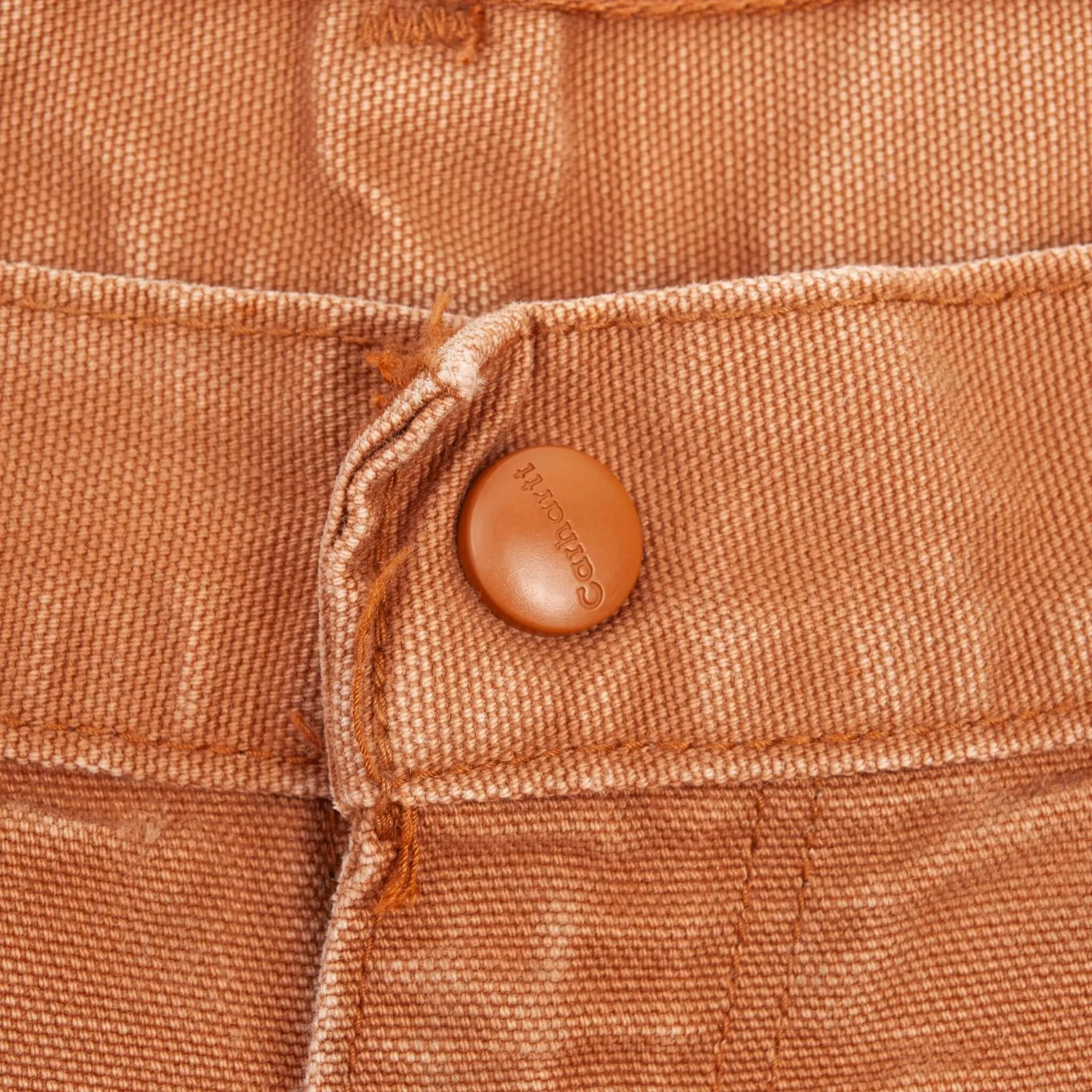 VINTAGE CARHARTT FLAME RESISTANT CARPENTER PANTS FRB229 BRN SIZE 33X29