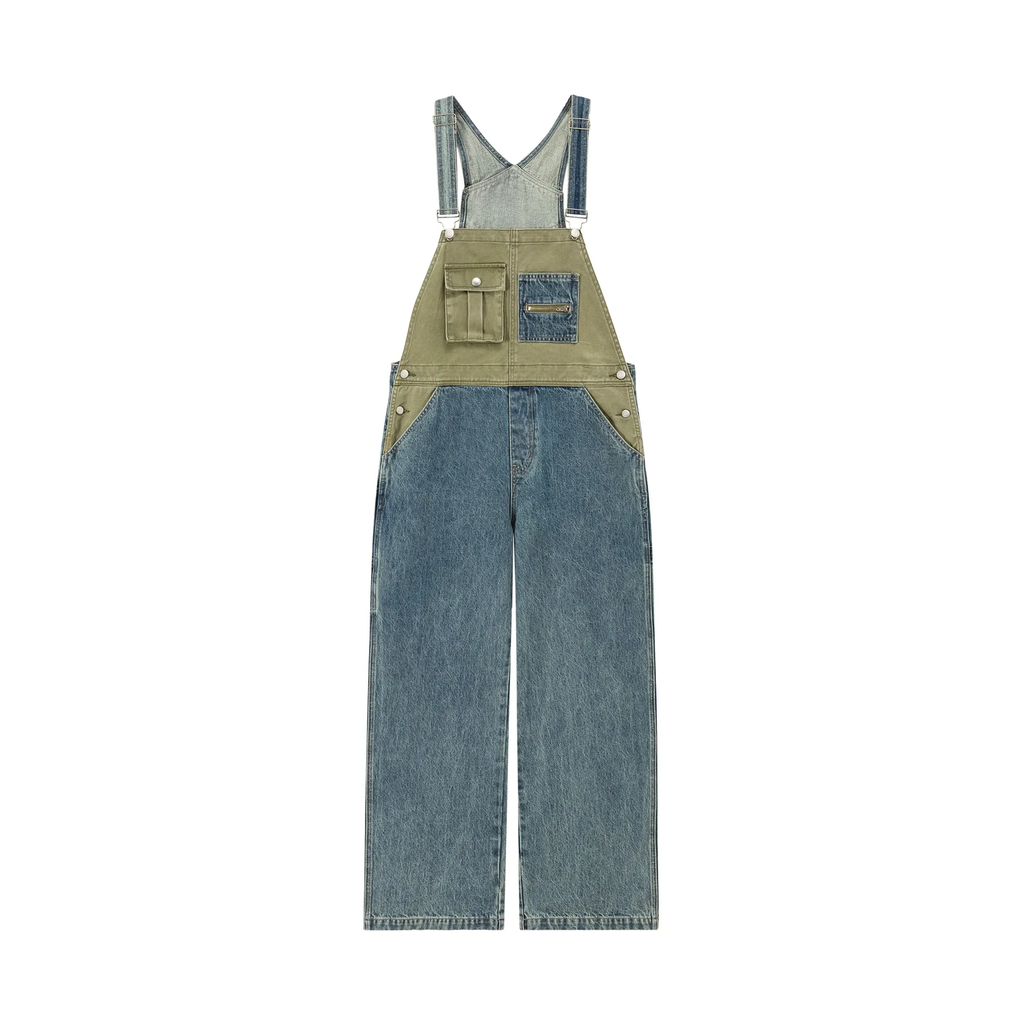 Vintage Oversize Denim Overalls