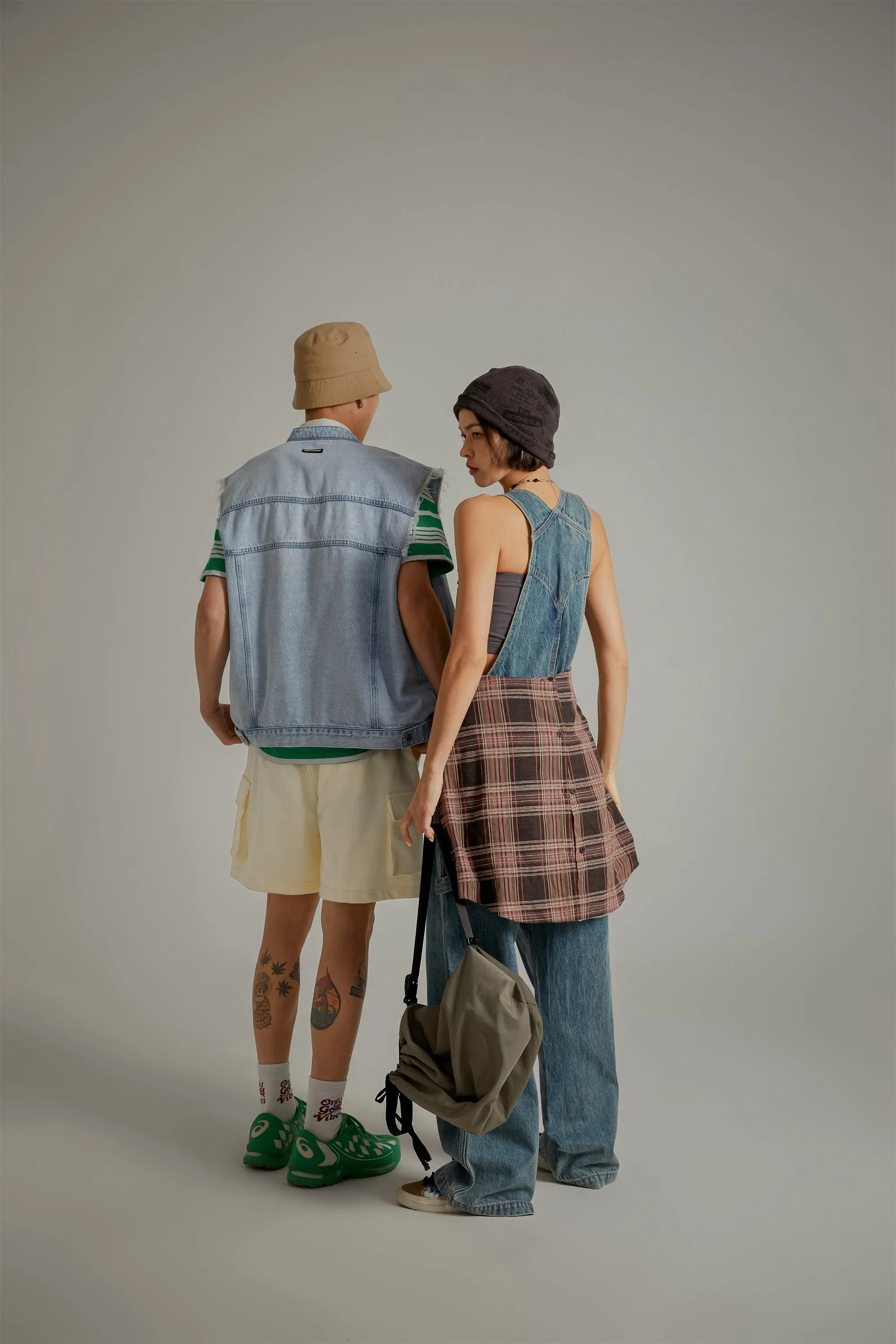Vintage Oversize Denim Overalls
