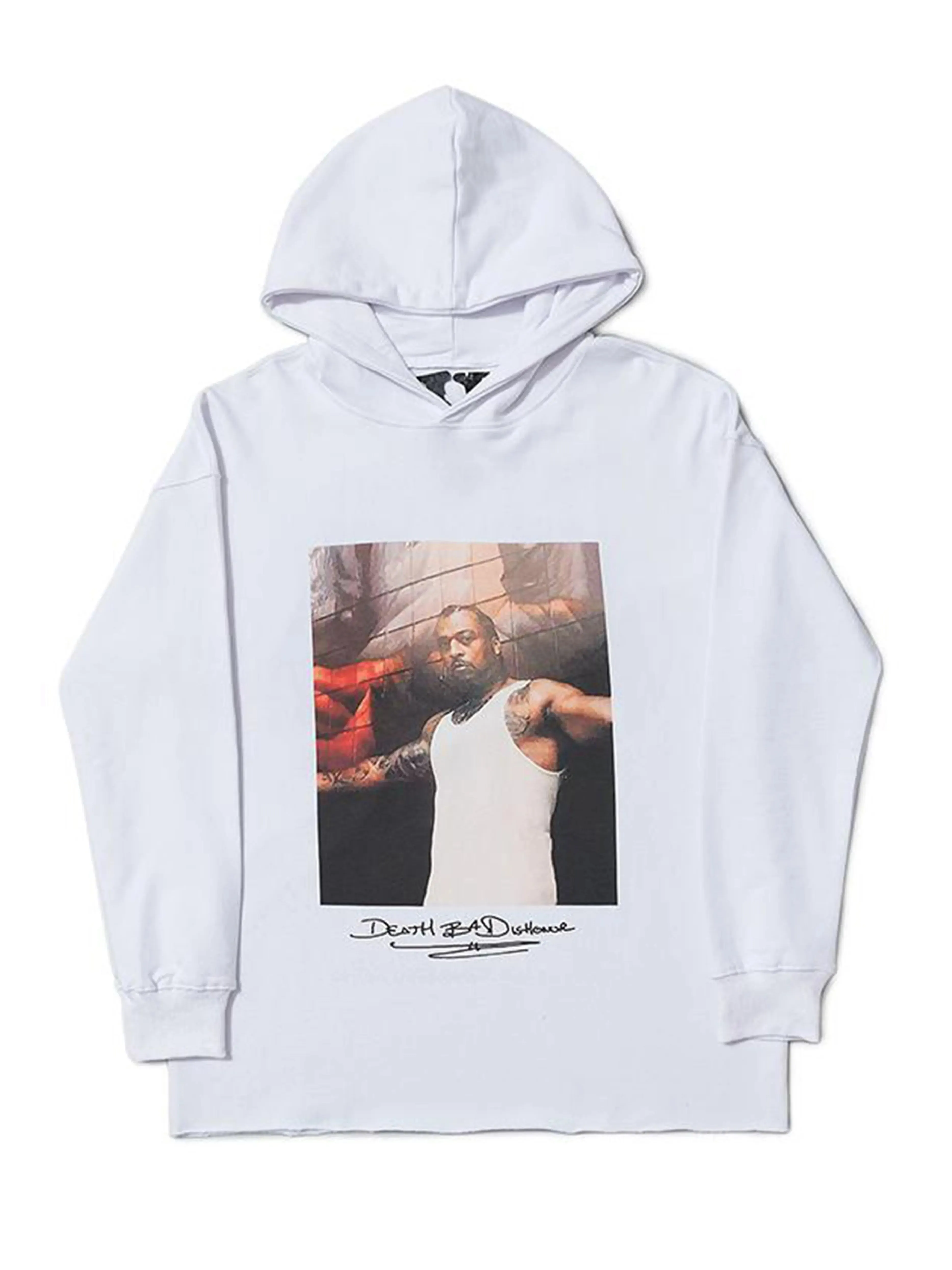Vlone Big Meech BMF Hoodie White